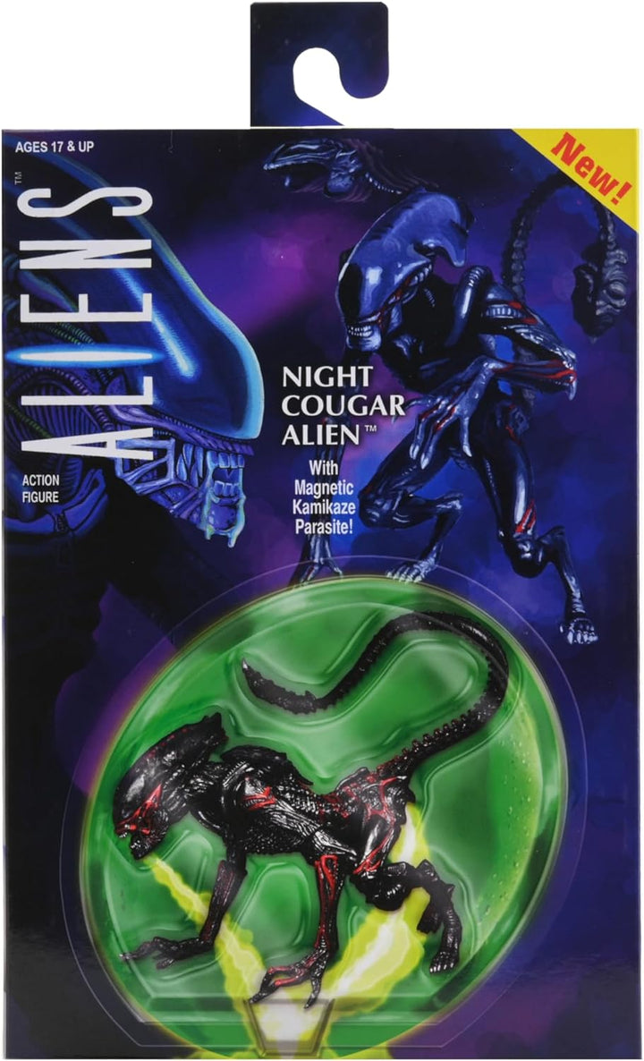 Aliens Night Cougar Alien (Kenner Tribute) 7" Scale Action Figure