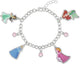 Disney Silver Coloured Crystal Princess Charm Bracelet