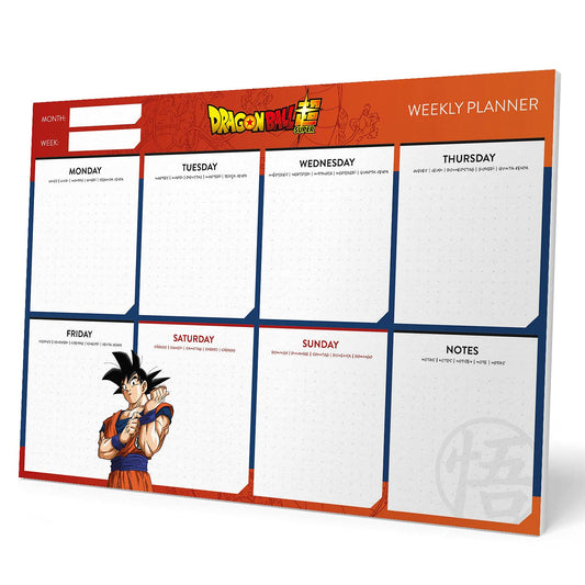 A4 Dragon Ball Weekly Planner Notebook view 2