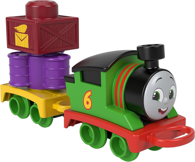 Percy Thomas and Friends My First Push-Along Train with Stacking Cargo
