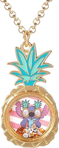 Disney Stitch Pineapple Pendant Necklace - Image 2