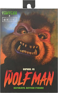 TMNT / Universal Raphael As The Wolf Man 7" Scale Action Figure Universal Monsters X Teenage Mutant Ninja Turtles