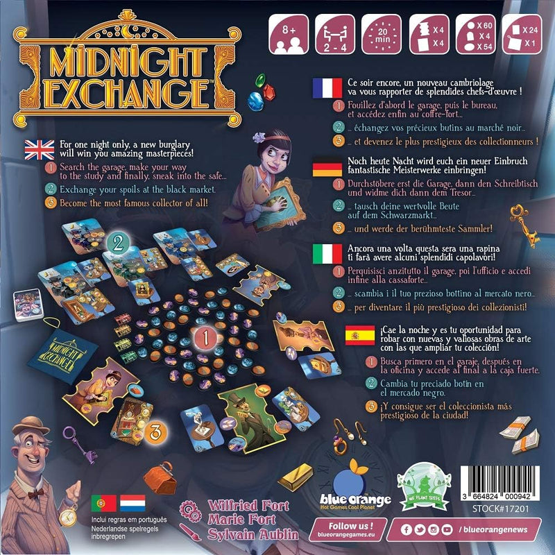 Midnight Exchange - Board Game, alternate view