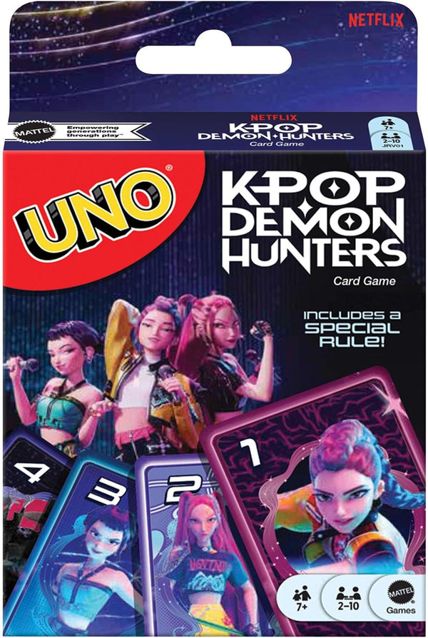 Uno K-Pop Demon Hunters Game