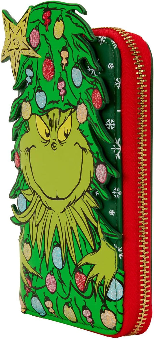 Loungefly - Dr. Seuss Grinch Holiday Zip Wallet alternate view