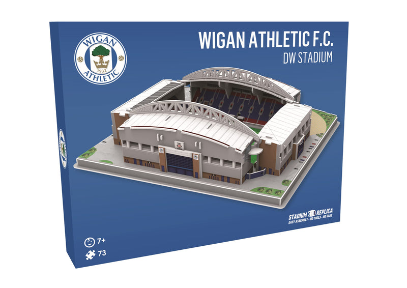 Wigan Athletic FC 3D Stadium Puzzle, rear view