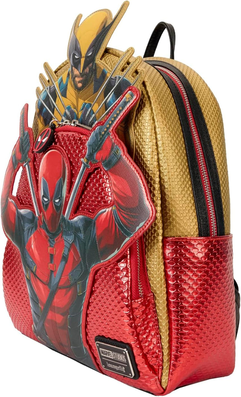 Loungefly - Marvel Deadpool & Wolverine Mini Backpack alternate view