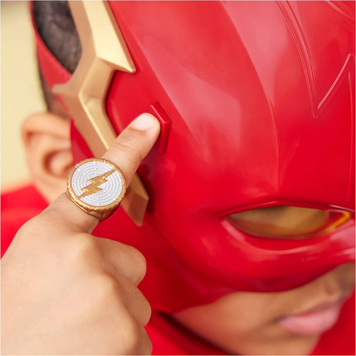 DC Comics The Flash Iconic Mask with Visor and Ring Hero Set