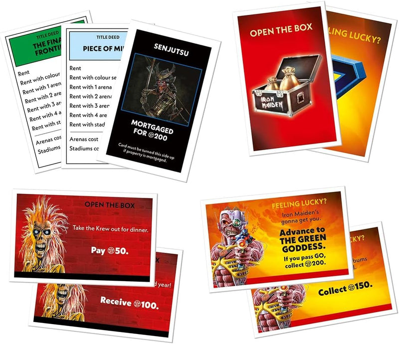 Monopoly Iron Maiden Edition Board Game