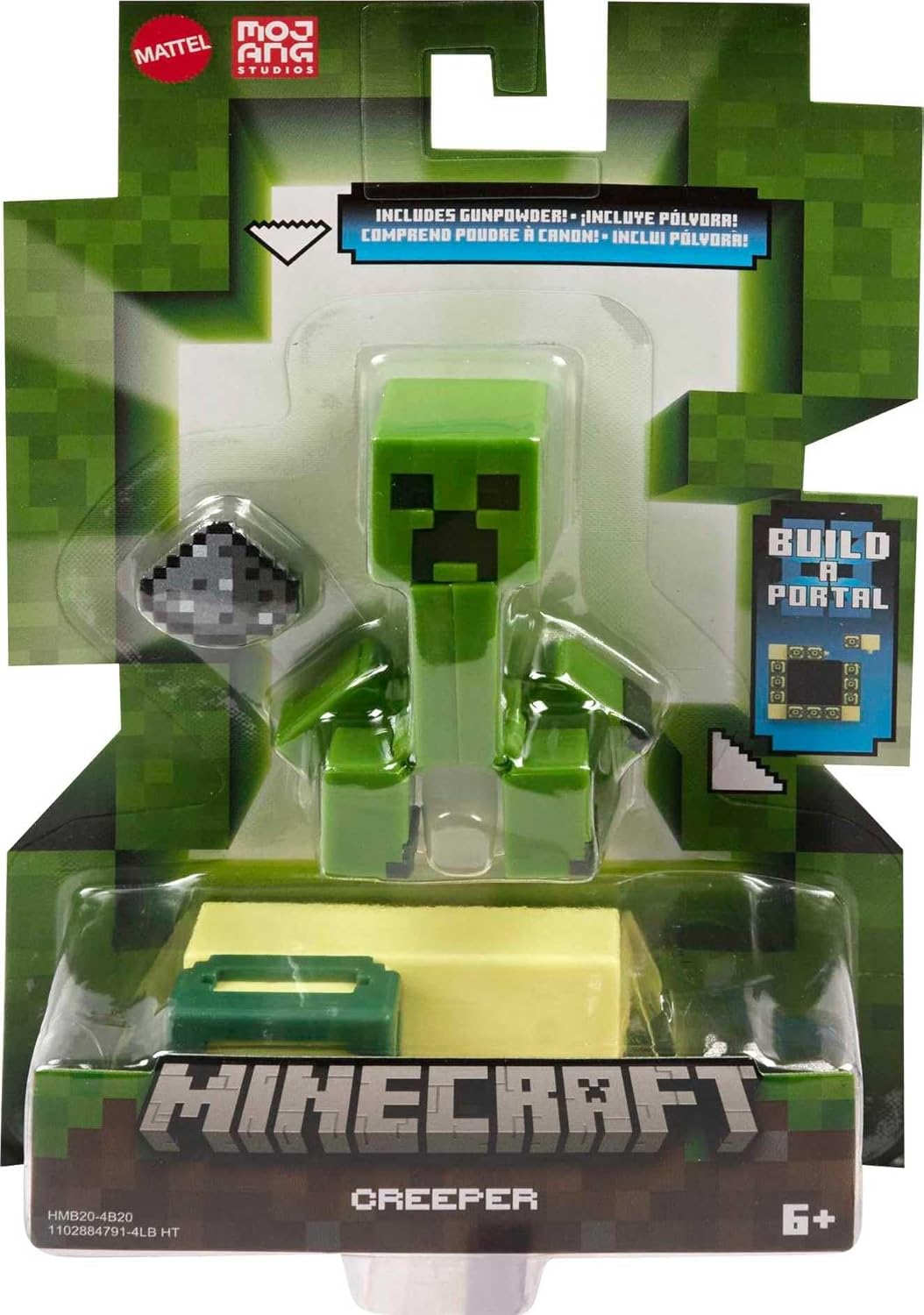 Minecraft 3.25" Creeper Action Figure