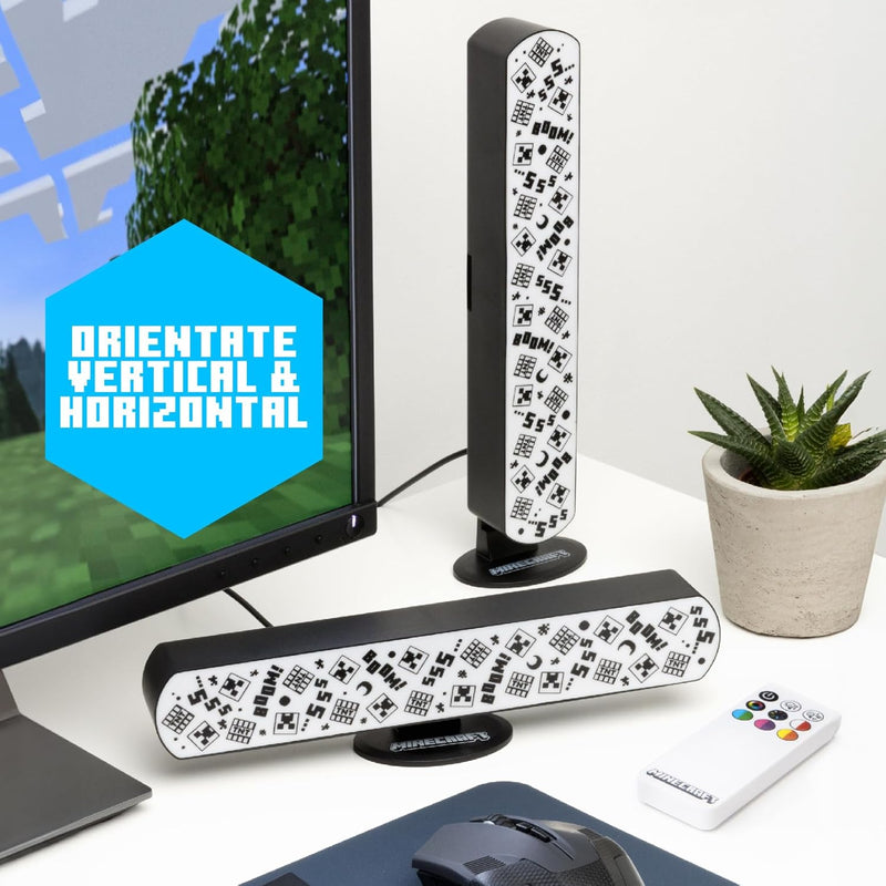 Minecraft LED Light Bar Dual Pack with Remote Control