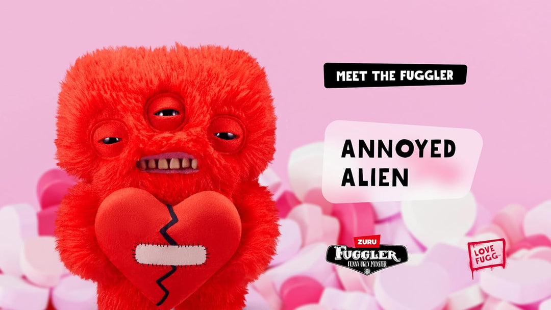 Fuggler LoveFugg Red 9" Plush