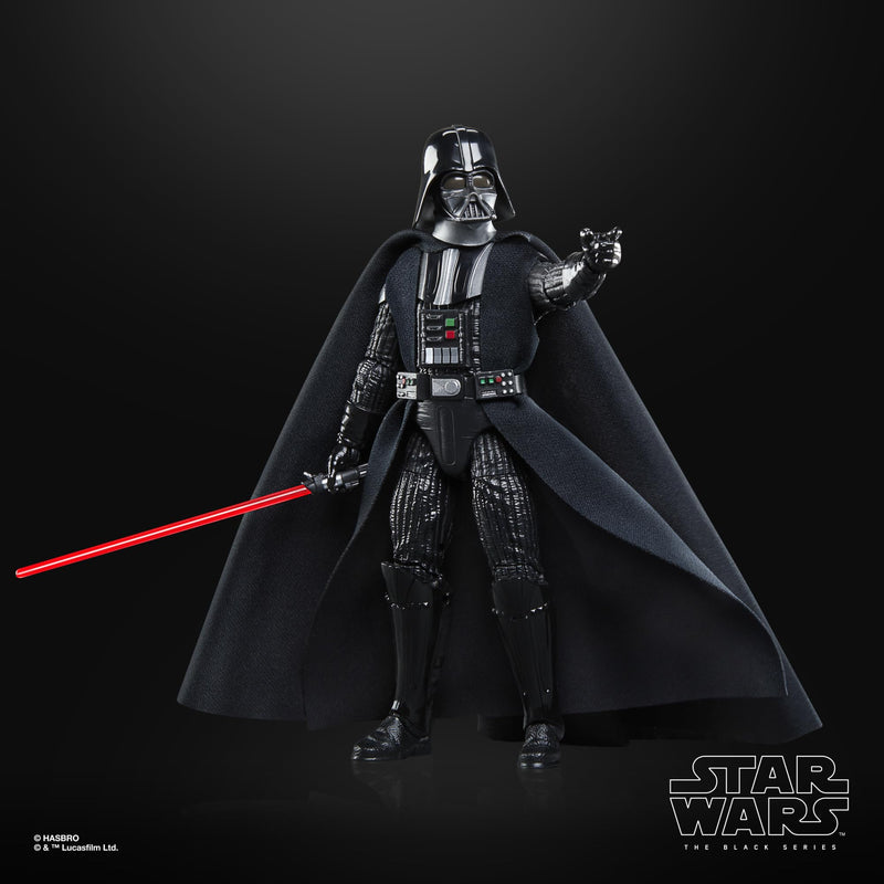Star Wars The Black Series Darth Vader, in display