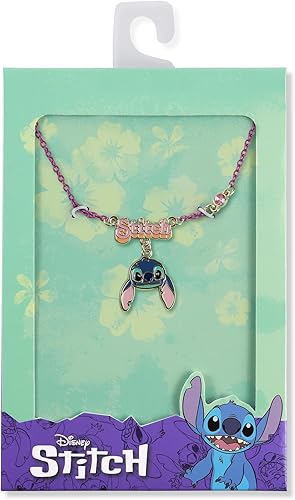 Disney Stitch Multicoloured Enamel Costume Neckalce - Image 3