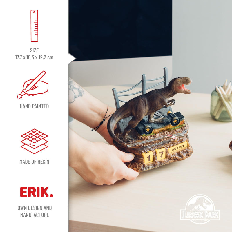 Jurassic Park 3D Perpetual Calendar view 3