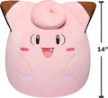 Squishmallows Original Pokémon 14-Inch Clefairy Plush, packaging shot