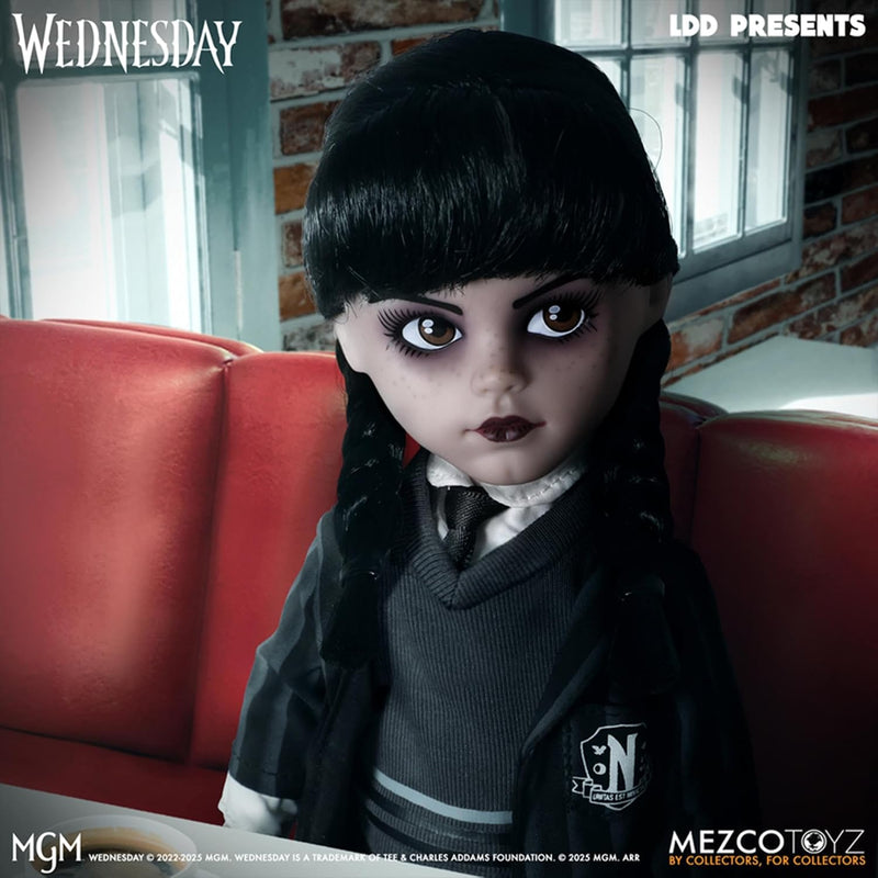 Living Dead Dolls Presents Wednesday - Nevermore Academy Uniform (Addams Family Netflix) Ldd (view 4)