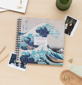 The Great Wave of Kanagawa Hokusai Scrapbook Photo Album 40 Pages 26x26cm side angle