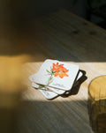 Wild Flowers Set of 4 Coasters design detail