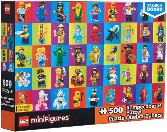 LEGO Minifigures Collage Puzzle 500 pcs (38cm x 54cm)