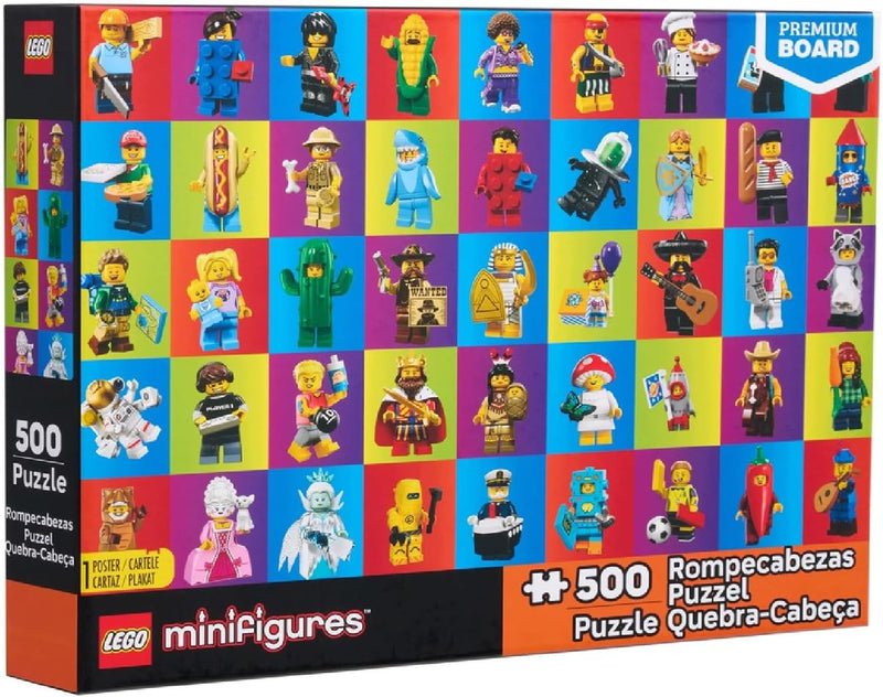 LEGO Minifigures Collage Puzzle 500 pcs (38cm x 54cm)
