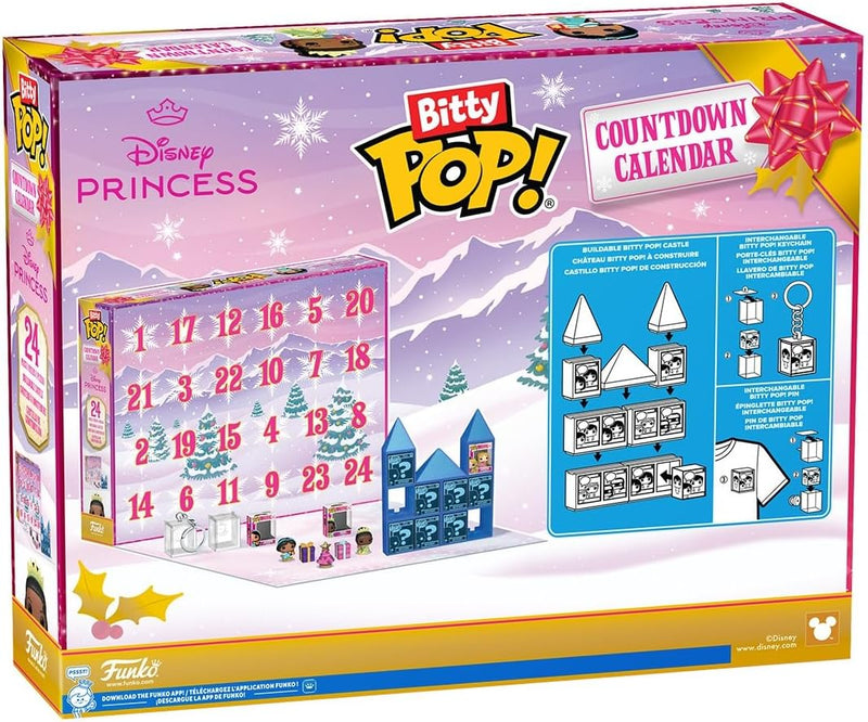 Funko Bitty Pop! Countdown Calendar: Disney Princess, alternate view