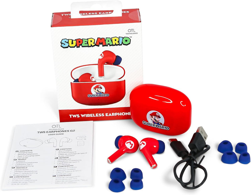 OTL TWS 2G Super Mario Red Earpods - Image 4