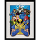 Marvel Comics X-Men Characters Breakout 3D Effect Framed 30