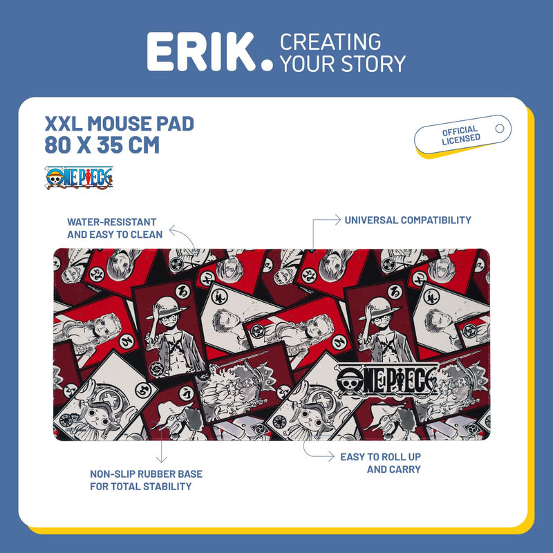 One Piece XL Mouse Mat 80 x 35 cm