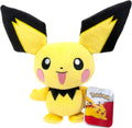 Pokémon Official & Premium Quality 8-Inch Pichu Plush collectible from Pokemon