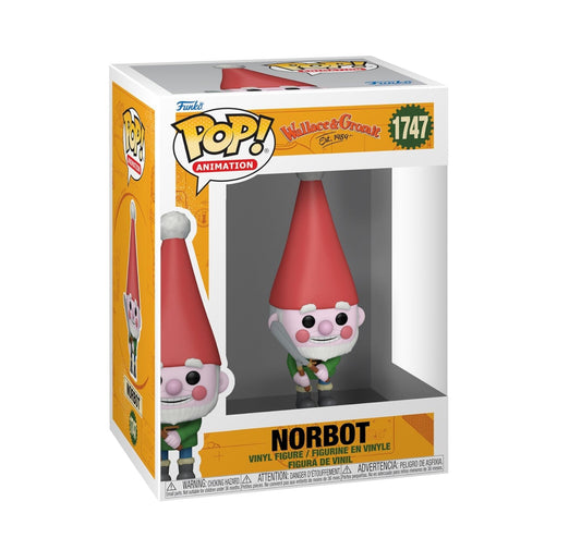 Funko Pop Wallace and Gromit Norbot