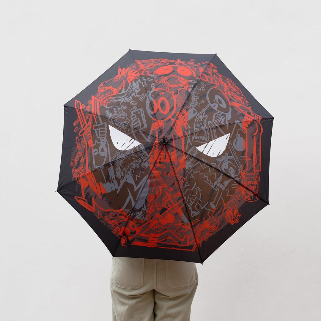 Marvel Deadpool Automatic Large Umbrella