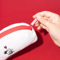 Snoopy Love Season Plush Case close up detail