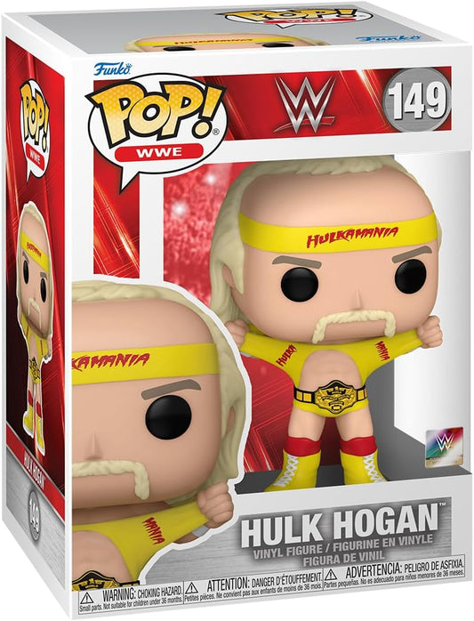 Funko Pop! WWE: Hulk Hogan hulkamania With Belt collectible from Marvel