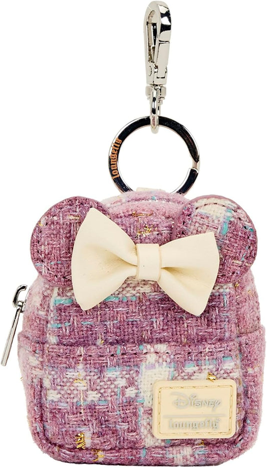 Loungefly - Disney Minnie Mouse Glitter Mini Backpack Charm alternate view