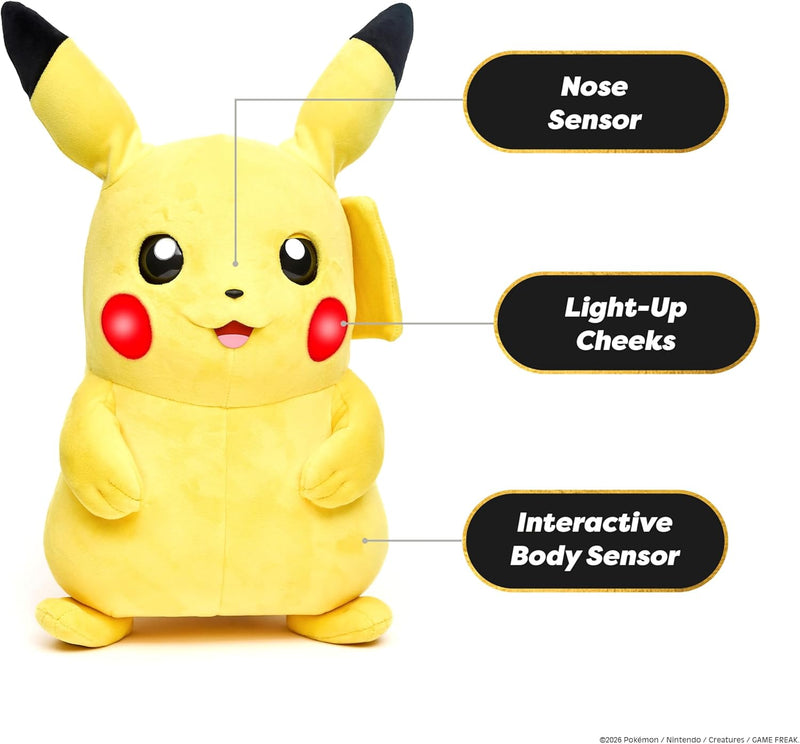 Pokemon RealFX Pikachu Puppetronic, side angle