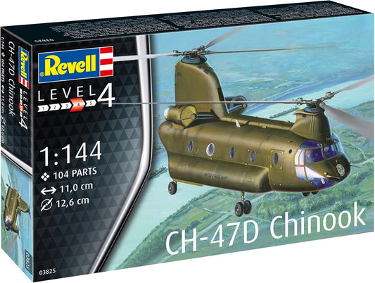 REVELL 03825 - CH-47D Chinook 1:144 Scale Model Plane