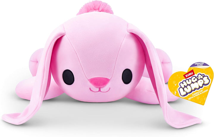 Hug-A-Lumps Weighted Plush Hazel the Pink Bunny