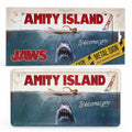 JAWS Amity Island Film Metal Sign