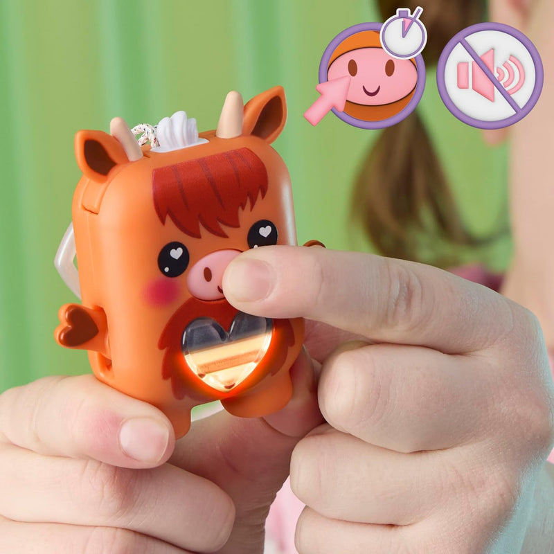 Nano Mals Cowbert the Highland Cow Electronic Fidget Pet - Image 5