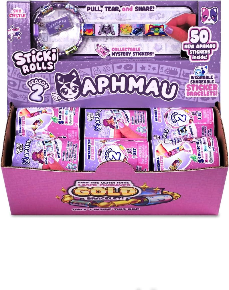 Sticki Rolls x Aphmau Sticki Mates Capsule (Case of 18)