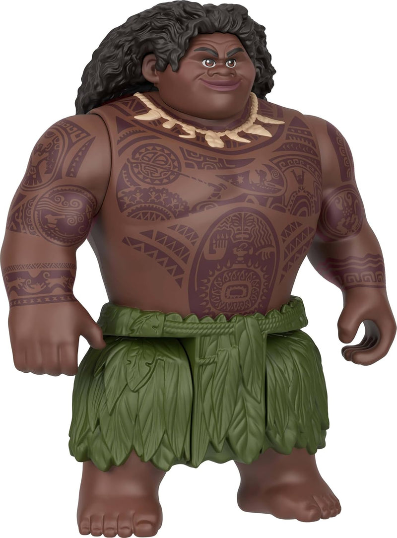 Disney Moana & Maui Ocean Adventures 2-Pack Figures, close-up detail