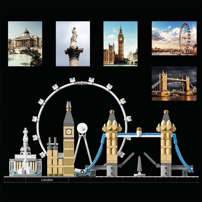 LEGO Architecture London Skyline Building Set 21034, rear view
