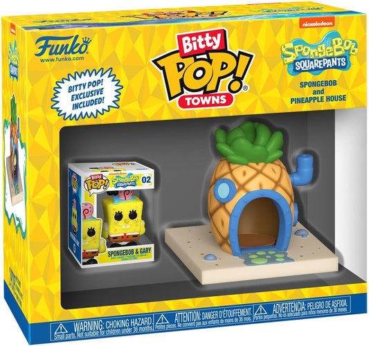 SpongeBob and Pineapple House SpongeBob SquarePants Funko Bitty Pop! Town Vinyl Figure