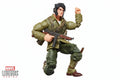 Marvel Legends Series - Wolverine (WWII Logan) Action Figure, side angle