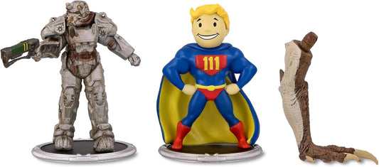 T-60 and Vault Boy Power Fallout 3-Inch Mini Figure Set
