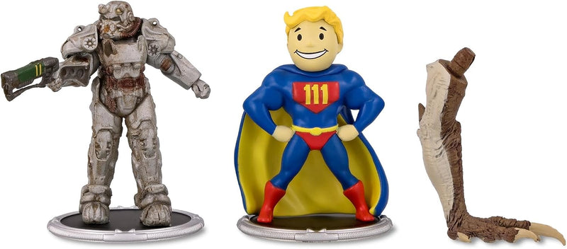 T-60 and Vault Boy Power Fallout 3-Inch Mini Figure Set