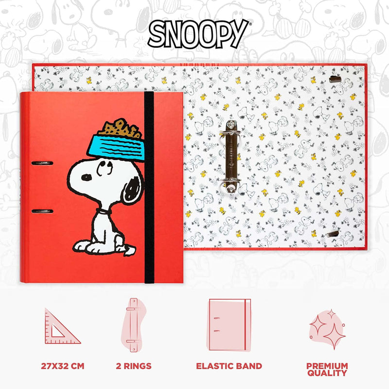 Premium 2 Ring Binder File Folder Snoopy alternate view