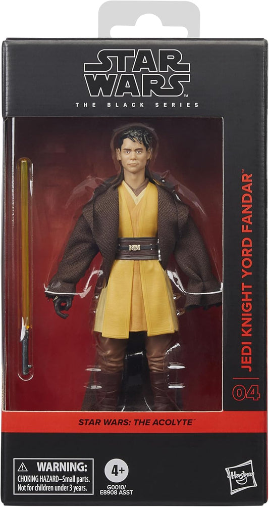 Star Wars The Black Series The Acolyte Jedi Knight Yord Fandar Action Figure