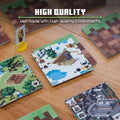 Ravensburger Minecraft Builders & Biomes Strategy Board Game, packaging shot